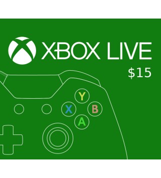 XBOX Live $15 Prepaid Card CA Xbox One Key 